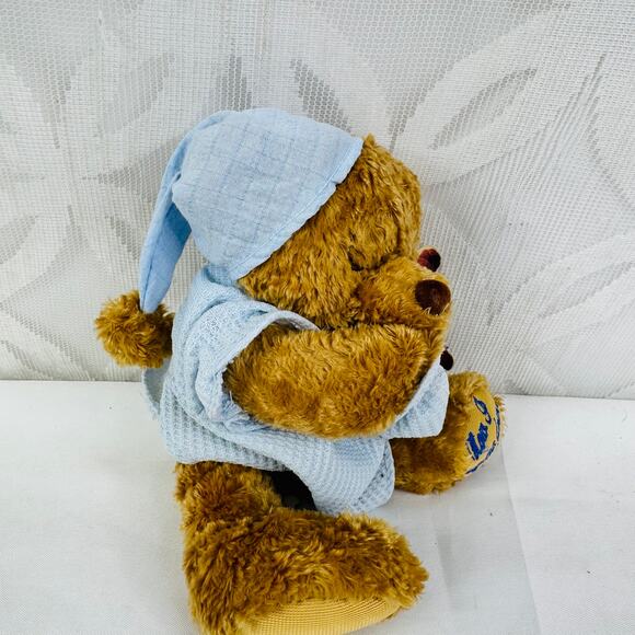 5 for $25| Nap Time Rattle Plush 6" Teddy Bear Now I Lay Me Down To Sleep - Picture 5 of 6